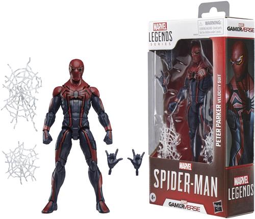Marvel Legends Series Gamerverse Velocity Suit Peter Parker - Actiefiguur - 15cm