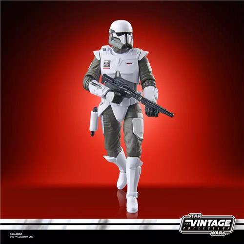 Star Wars The Vintage Collection Imperial Armored Commando uit Star Wars: The Mandalorian, Deluxe actiefiguur van 9,5 cm