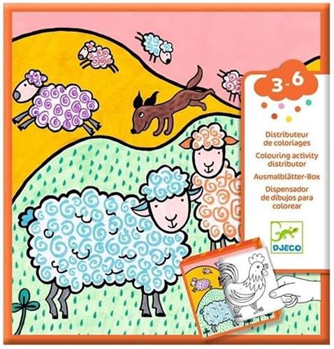 DJECO 5400050, Jongen/meisje, Kleurset