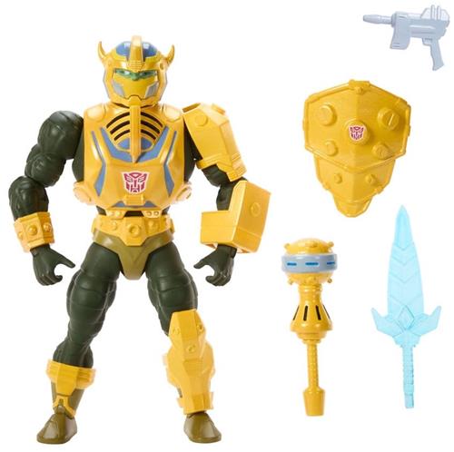 Masters of the Universe x Transformers Bumblebee Armor Man-At-Arms
