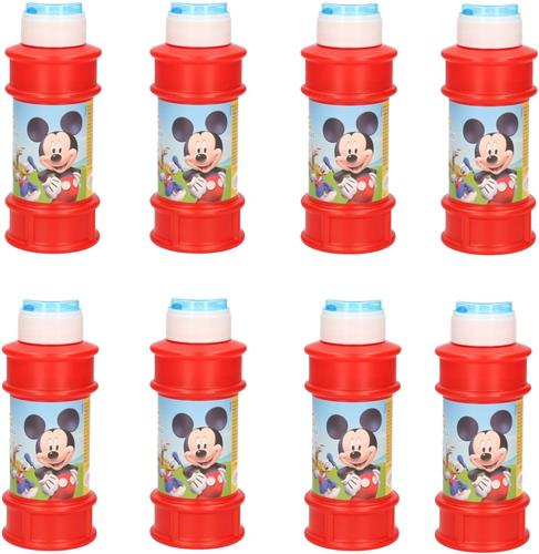 Disney Mickey Mouse bellenblaas - 8x - met spelletje - 175 ml - voor kinderen