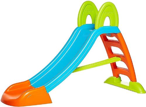 Waterglijbaan voor Kinderen vanaf 2 Jaar (Famosa 800009001) - Blauw - 161 x 71 x 103 cm - Perfect voor Buitenplezier