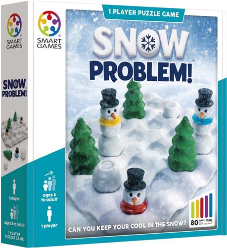 SmartGames - Snow Problem - Breinbreker - 80 opdrachten