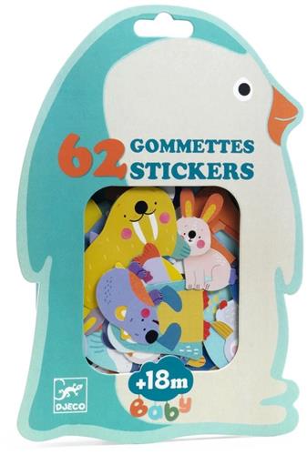 Grote Stickers 'Dieren van de Ijsvlakte'