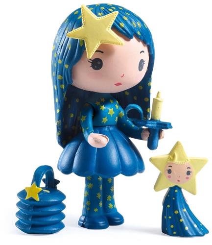 Djeco tinyly Luz & Light speelfiguur - fantasiewereld poppetje.