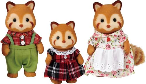 Sylvanian Families  5215 familie rode panda