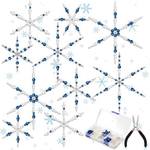 Kerstmagie: Maak Zelf Kralensterren - Creatieve Decoratieset Voor Een Stralende Feestdagen!