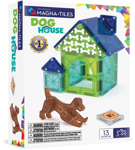 Magna Tiles Dog House 13-delige Magnetische Bouwset