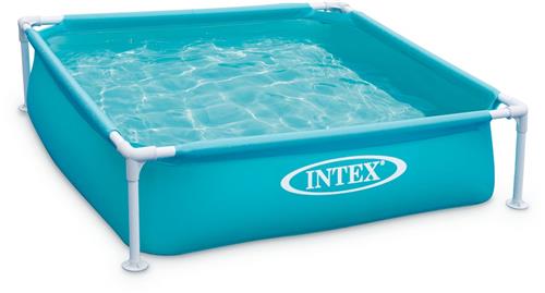Intex Mini Frame Opzetzwembad - 122 x 122 x 30 cm