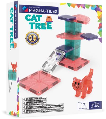 Magna Tiles Cat Tree 13-delige Magnetische Bouwset