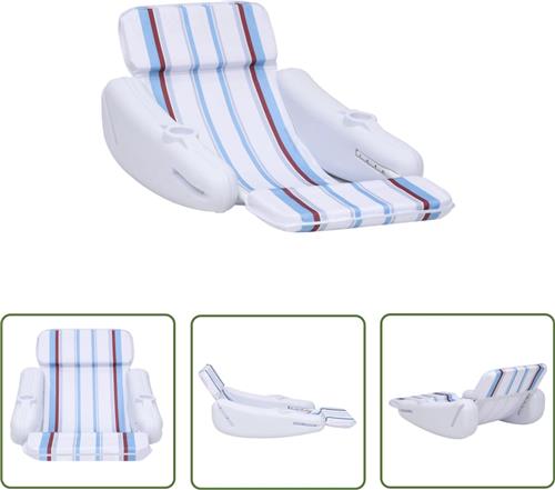 vidaXL Drijvende Stoel - Zwembadstoel - Zwembadstoel drijvend 140x83x60 cm - Badmeubel - Pool Lounge - Relaxfauteuil