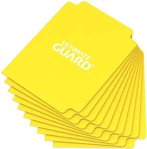 Card Dividers Standard Size Geel (10x)