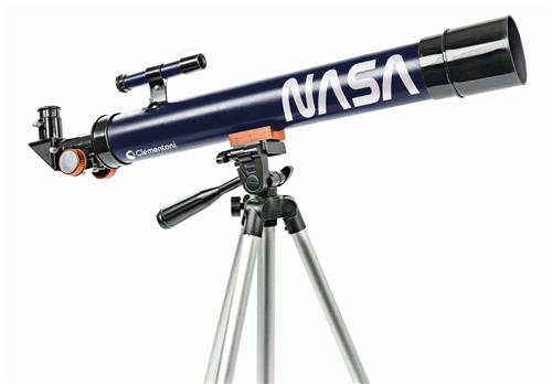 Clementoni - Wetenschap en spel - NASA 50 mm objecttelescoop - Statief uitschuifbaar tot 127 cm