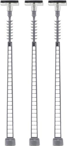 Faller - 1/160 LED-VAKWERKMAST ARMATUUR WARM WIT 3 ST. (7/23) * - modelbouwsets, hobbybouwspeelgoed voor kinderen, modelverf en accessoires