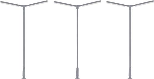 Faller - 1/87 LED-KRUISMASTLAMP 2 ARMEN KOUD WIT 3 ST. (7/23) * - modelbouwsets, hobbybouwspeelgoed voor kinderen, modelverf en accessoires