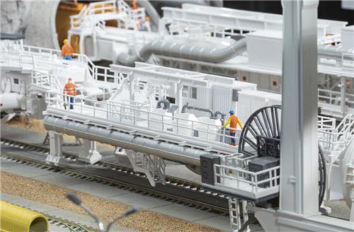 Faller - 1/87 AANVULLENDE SET VOOR GRIPPER-TBM (12/22) * - modelbouwsets, hobbybouwspeelgoed voor kinderen, modelverf en accessoires