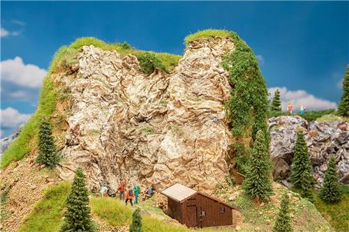 Faller - ROTSFOLIE OKER (5/23) * - modelbouwsets, hobbybouwspeelgoed voor kinderen, modelverf en accessoires