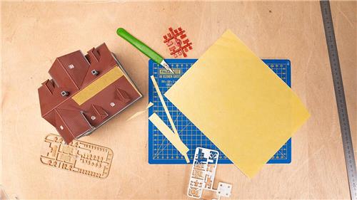 Faller - MODELBOUW PLAKFOLIE A4 5 STUKS (9/22) * - modelbouwsets, hobbybouwspeelgoed voor kinderen, modelverf en accessoires