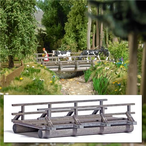 Busch - HOLZBRUCKE KLEINE H0 (2/23) * - modelbouwsets, hobbybouwspeelgoed voor kinderen, modelverf en accessoires