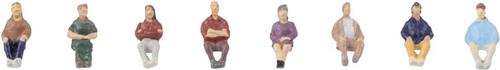 Faller - 1/160 ZITTENDE MENSEN I (6/23) * - modelbouwsets, hobbybouwspeelgoed voor kinderen, modelverf en accessoires