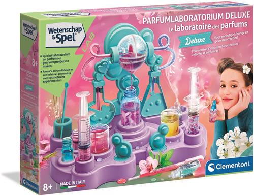 Clementoni Wetenschap en Spel - Parfumlaboratorium - Parfum maken - Geuren en Kleurmiddelen - Met Accessoires - Vanaf 8 jaar