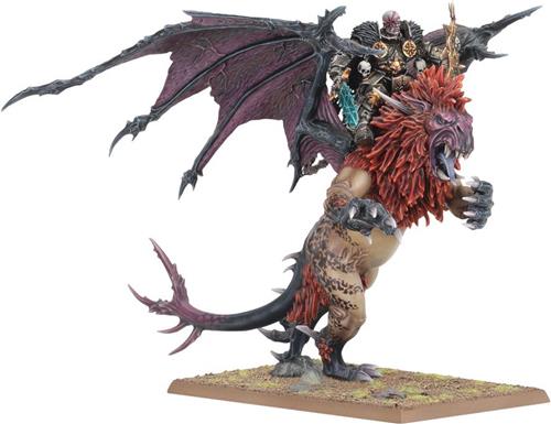Games Workshop Warhammer - The Old World - Warriors Of Chaos - Chaos Lord On Manticore - 08-05