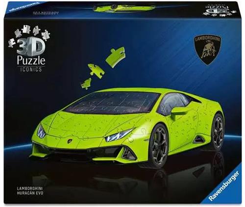 Ravensburger Iconics: Lamborghini Huracán EVO - 3D Puzzel