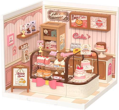 Robotime Tasty Cake Shop - DW019B - Rolife Super Store Series - Bouwpakket - Miniatuur - Modelbouw - Cadeautip