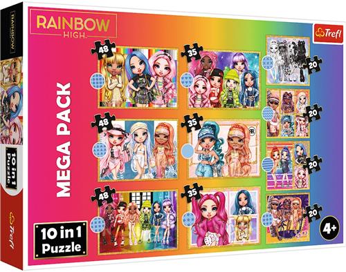 Trefl Rainbow High, 48 stuk(s), Stripfiguren, 4 jaar