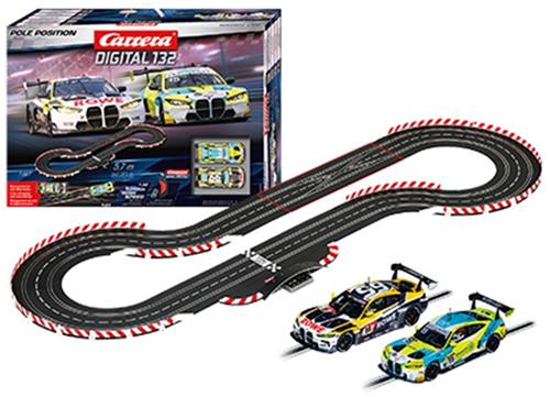 Carrera Racebaan - DIGITAL 132 - Pole Position - BMW M4 GT3 - ROWE Racing vs. RAM Racing - 5,7m