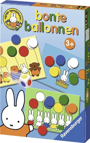 Ravensburger nijntje bonte ballonnen - leerspel