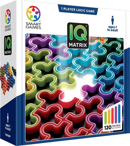 SmartGames - IQ Matrix - Denkspel - 120 uitdagingen