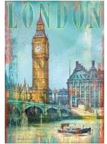 Clementoni 37035 Puzzel Big Ben met Houteffect 500 stukjes