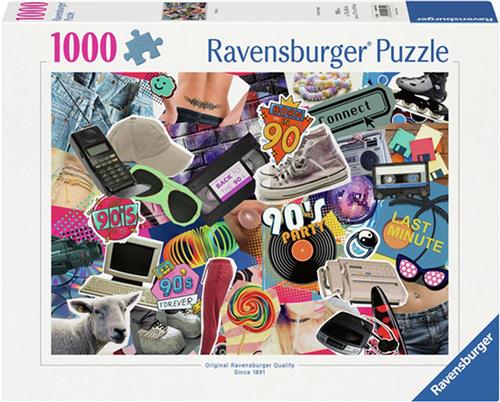 Ravensburger puzzel De jaren 90 - Legpuzzel - 1000 stukjes