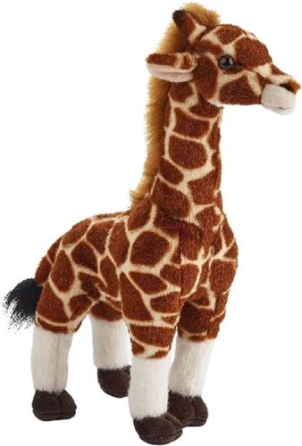 National Geographic Knuffelgiraf Junior 30 Cm Pluche Bruin