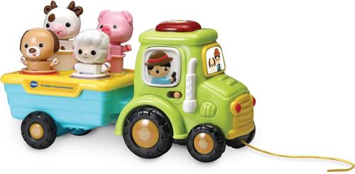VTech Baby Vrolijke Dierentractor - Speelfiguur - Educatief Speelgoed