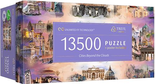 Trefl Trefl 13500 UFT - Cities beyond the clouds_FSC Mix 70%.