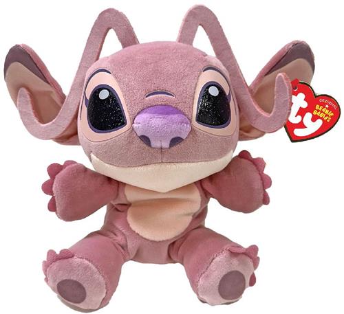 Ty Disney Stitch Angel knuffel 15cm - pluche speelgoed.