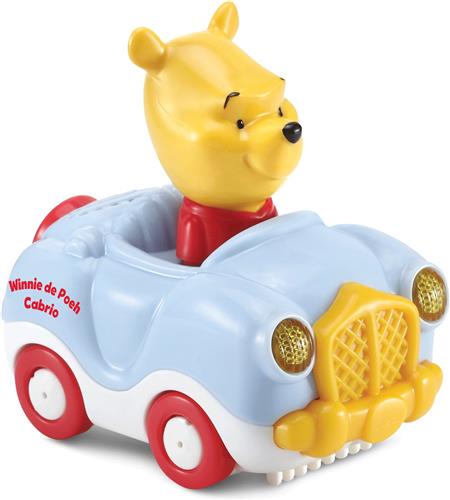 VTech Toet Toet Autos Disney Winnie de Poeh Cabrio  Speelgoed Auto  Licht- en Geluidseffecten  1 tot 5 jaar