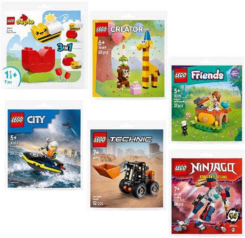 Disp. Lego Recrutement Bags 28dlg 6 Ass..