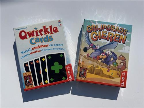 Voordeelset Qwirkle cards + Grijpgrage Gieren (8+)