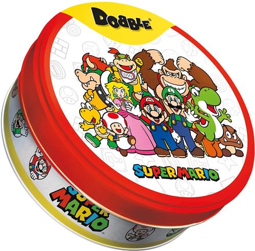 Asmodee Dobble Super Mario, Kaartspel, Logisch, 6 jaar, 15 min