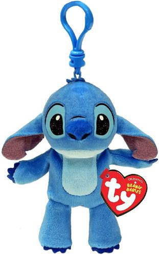 Ty knuffel sleutelhanger Disney Stitch - pluche hanger voor kinderen.