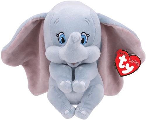 Ty knuffel Disney Dumbo 15cm - pluche speelgoed olifant.