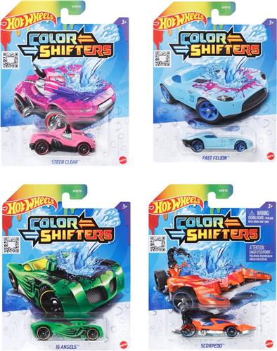 HotWheels Colour Shifters - 7 cm - 1 exemplaar - Schaal 1:64