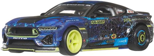 Hot Wheels Premium Autocultuur 'Circuit Legends' RTR Mustang Drift, schaal 1:64, speelgoedauto voor verzamelaars