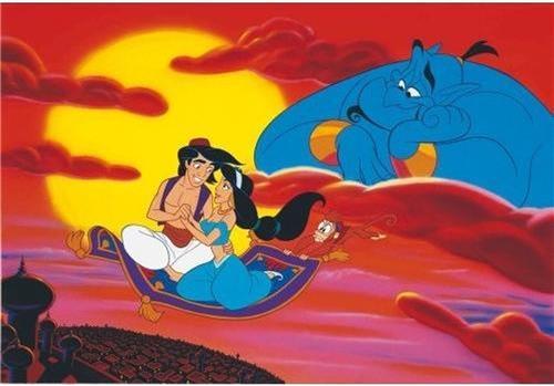 Legpuzzel met Goud - 35 stukjes - Disney Jasmine - Clementoni Puzzel