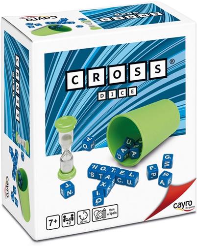 Cayro - Cross Dices - Dobbelspel Met Woorden - 2 Spelers - Geschikt vanaf 7 Jaar