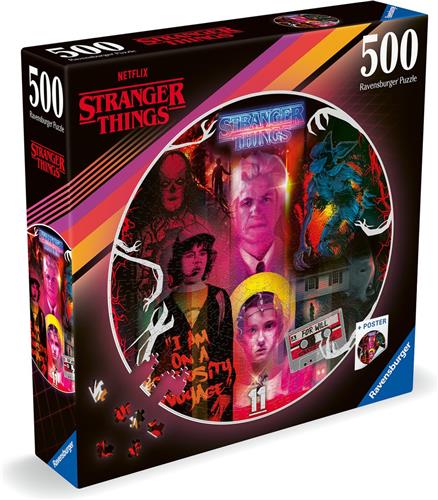 Ravensburger puzzel Stranger Things - Legpuzzel - 500 stukjes