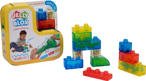 Goliath Jelly Blox Newbie Kit - Constructiespeelgoed - Zachte Bouwblokken - Pijnvrij Spelen - Voor kinderen vanaf 2 jaar